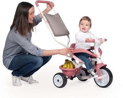 Smoby Be Move Trehjuling Comfort, Rosa