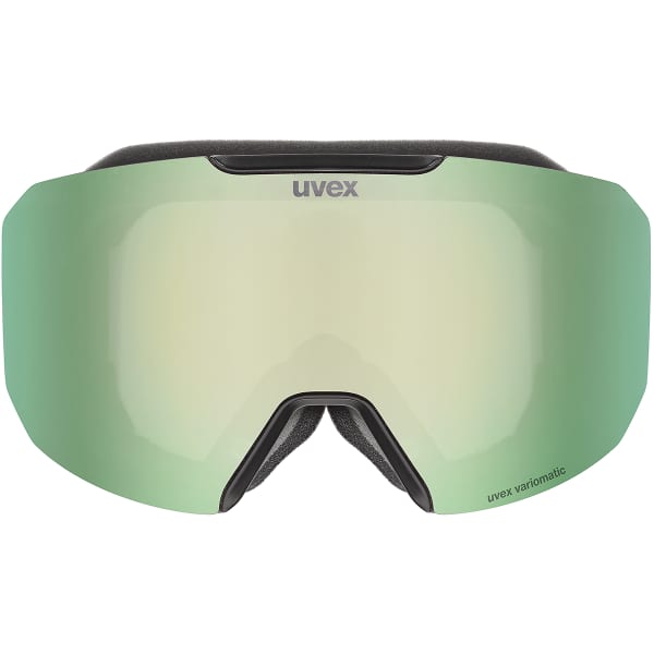 Masque de ski UVEX EVIDNT ATTRACT V BLACK MATT/VARIO GREEN MIRROR