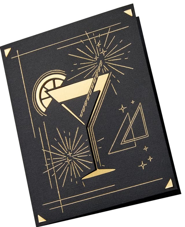Cricut Joy A2 Foil indsætningskort 8-pak (celebration)