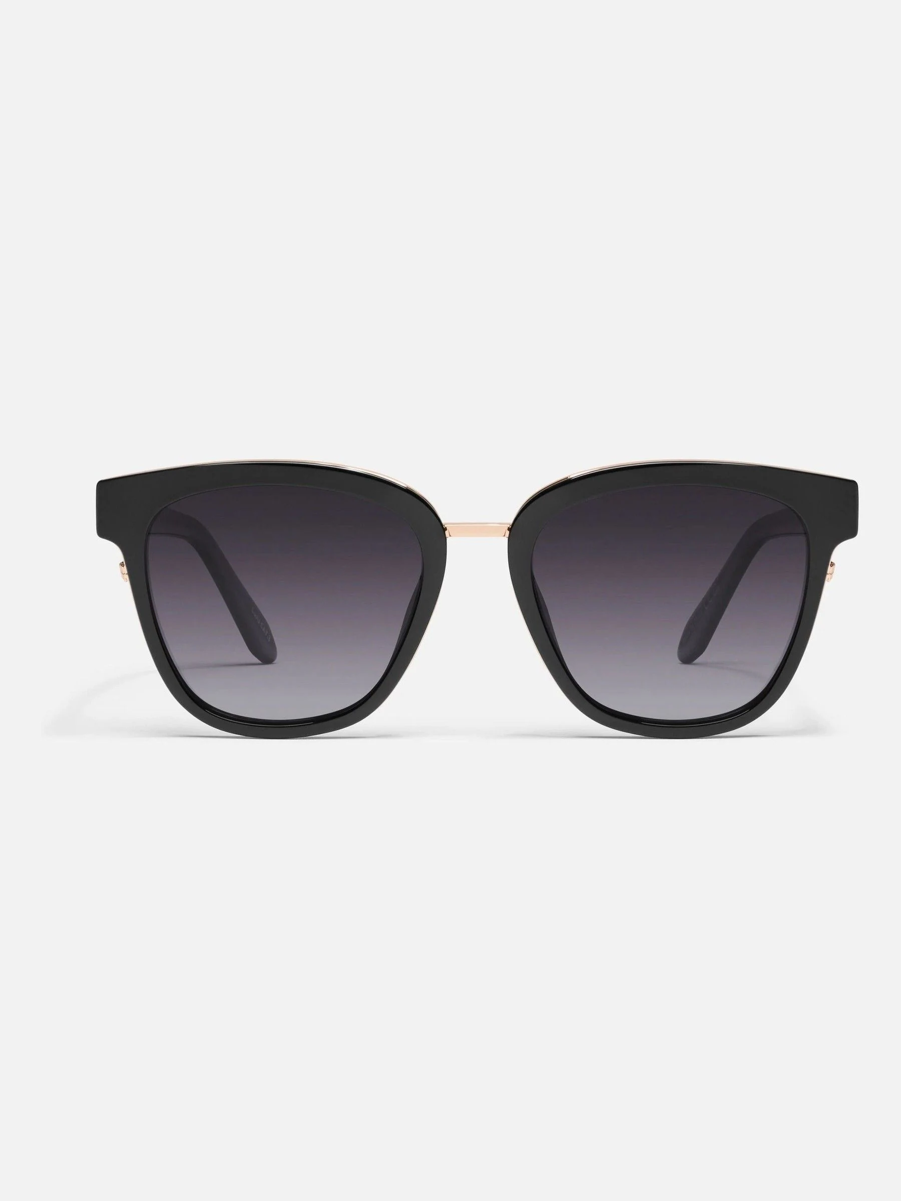 QUAY Act Natural Black Polarised Sunglasses