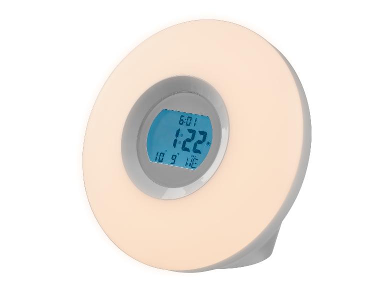 Wekker met wake-up light
