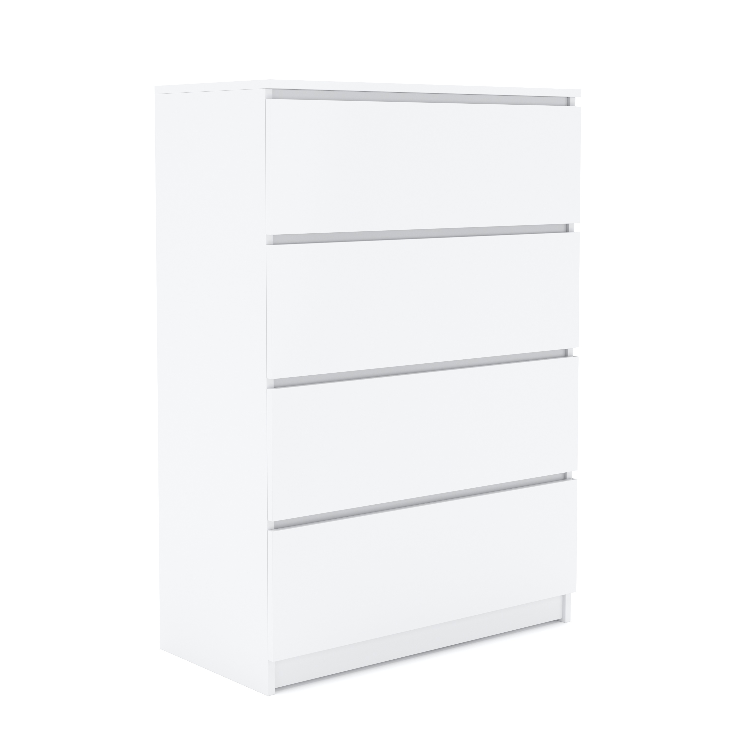 Kommode TALA 4 Schubladen 70 x 100 cm weiss