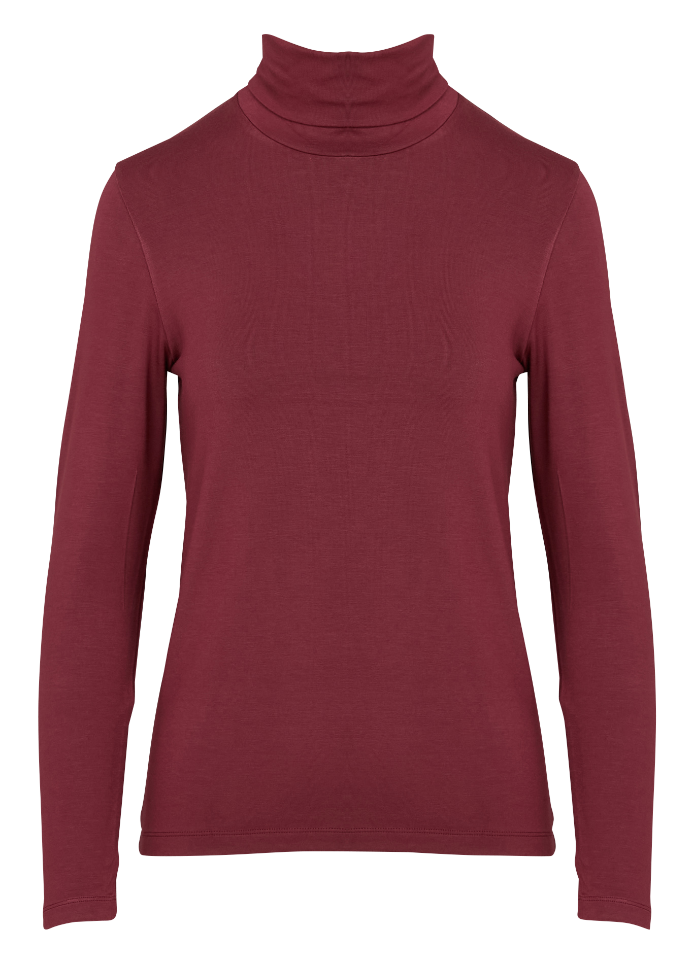 ELWIRE - Sous-pull col roulé droit | Violet