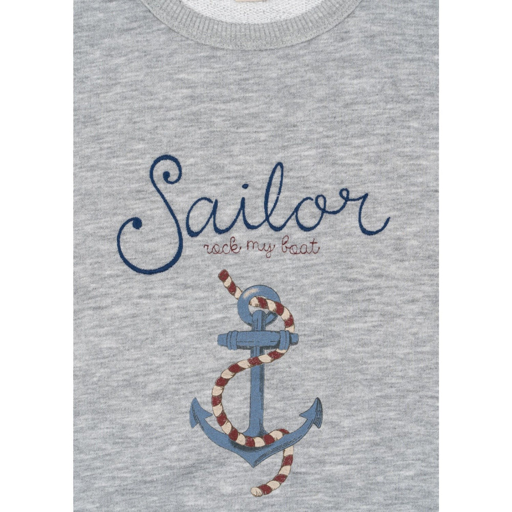 Køb Konges Sløjd Grey Melange Lou Sweatshirt Ocs