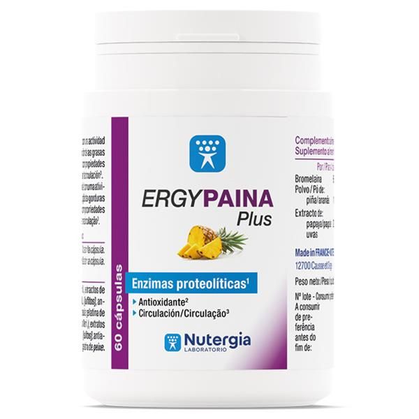 Nutergia Ergypaína Plus 60 Cápsulas