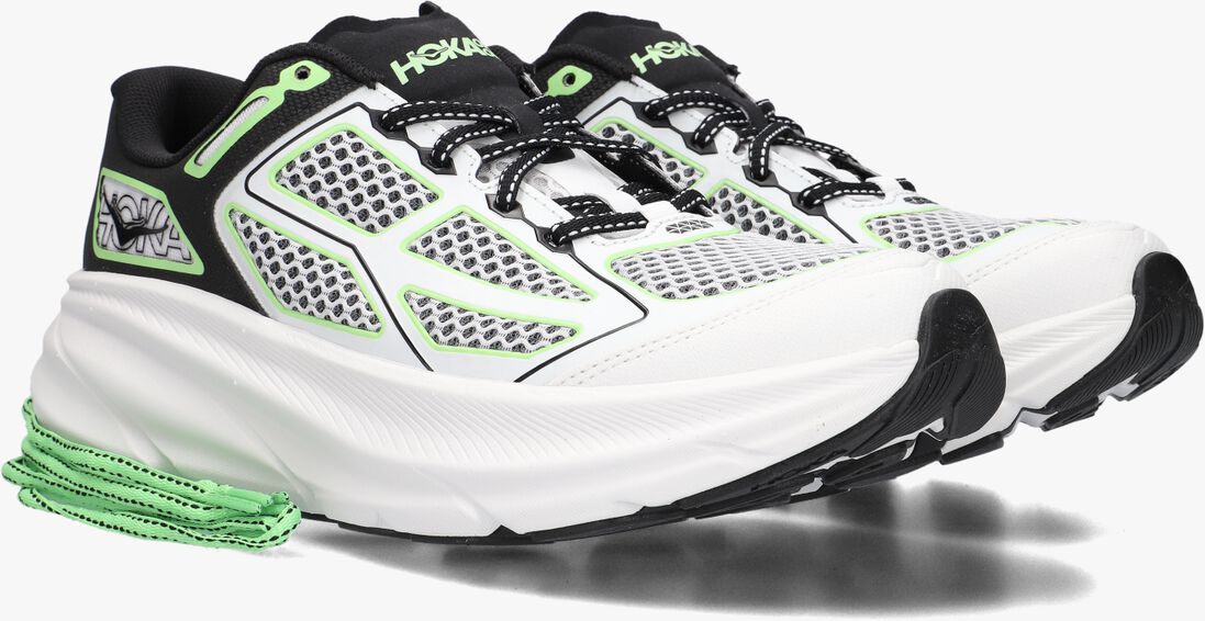 witte hoka lage sneakers clifton one9
