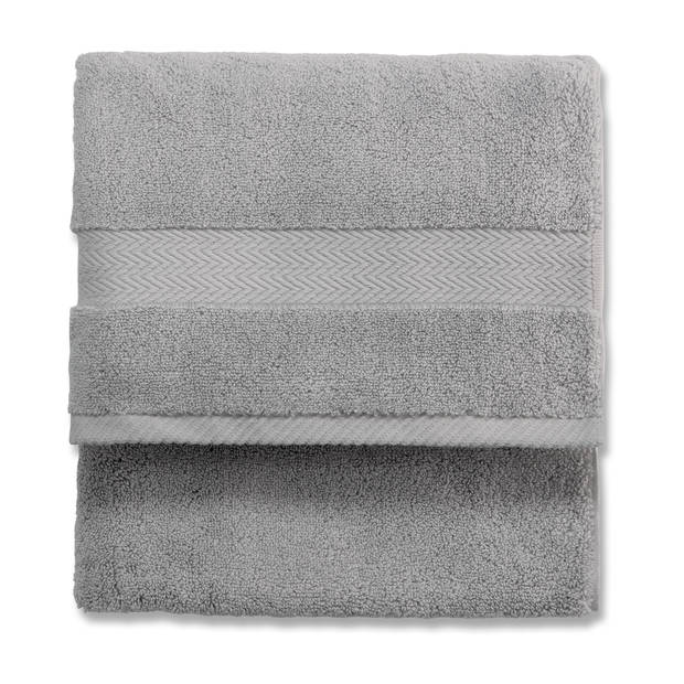 Blokker Handdoek 600 g/m² - 60x110 cm - Lichtgrijs
