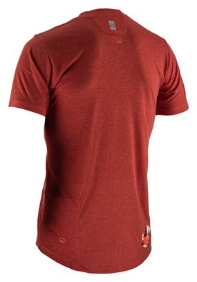 Maillot Manches Courtes Leatt MTB All Mtn 2.0 Rouge