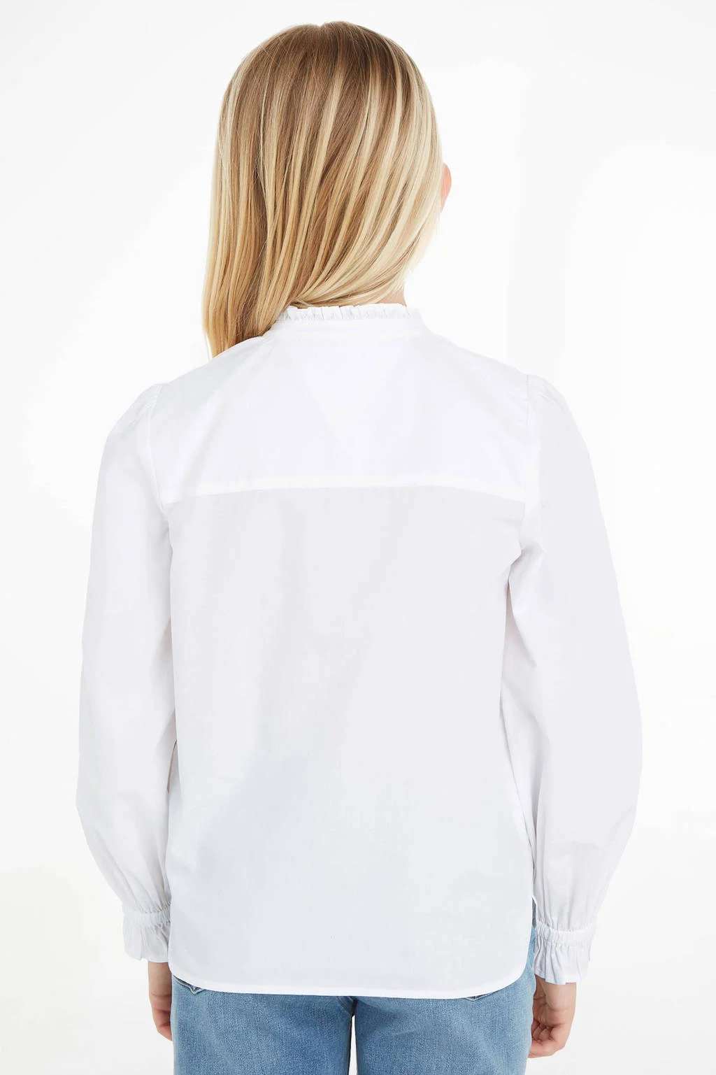 Tommy Hilfiger blouse RUFFLE wit