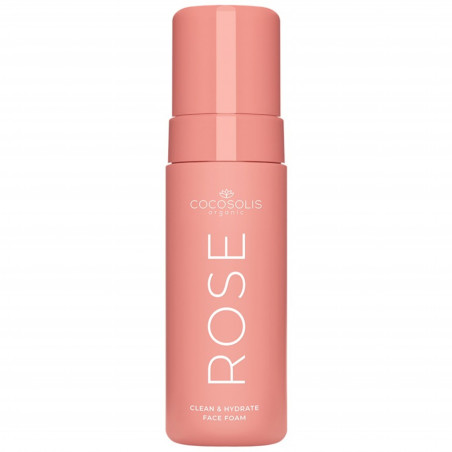 Cocosolis ROSE Clean & Hydrate Face Foam