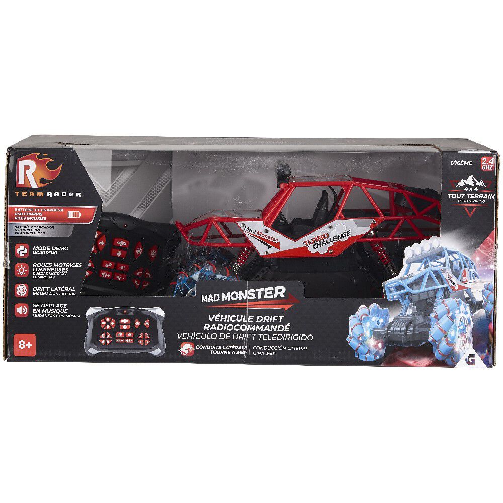 Voiture radiocommandée 4x4 Drift Mad Monster 2.4 Ghz