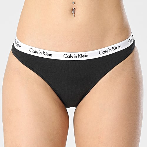 Lot De 3 Culottes Femme QD3588E Noir Blanc