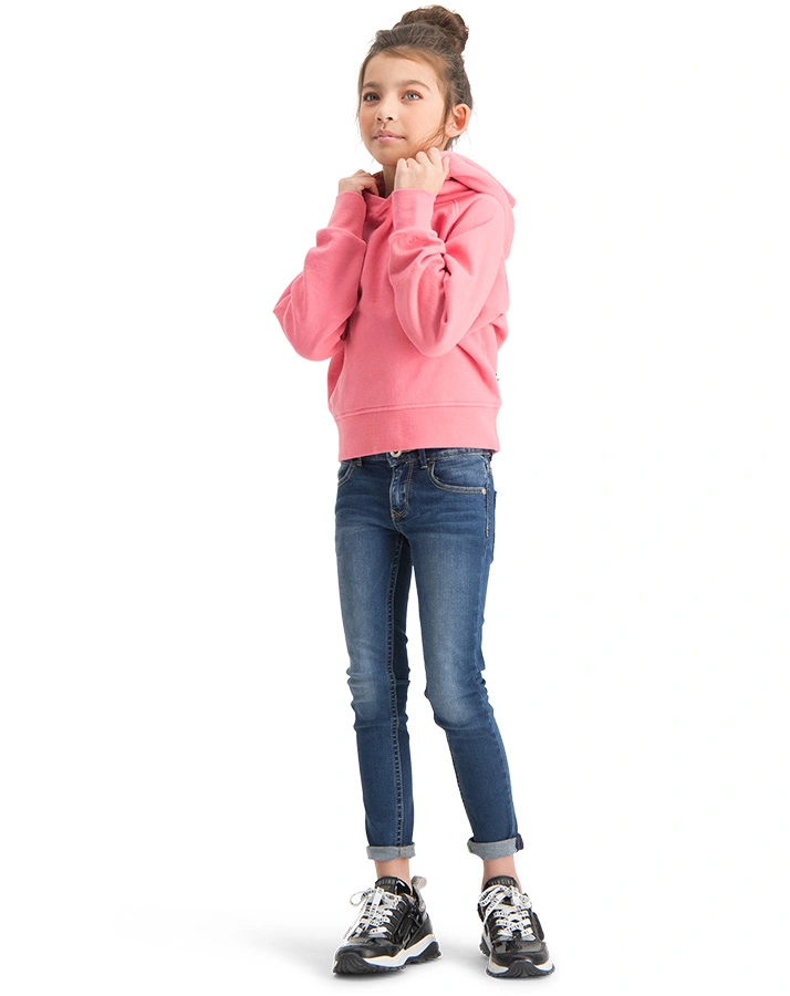 Kapuzen-Sweatshirt G-BASIC in charm peach
