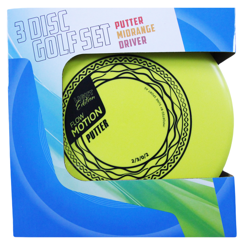 Disc Golf Starter Set Basic<br>Et utmerket valg for nye spillere!