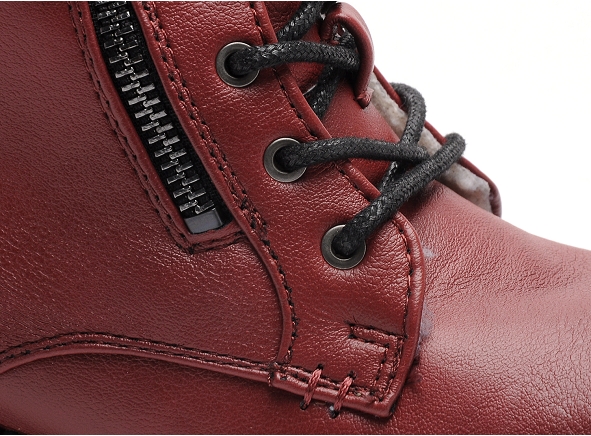 Mustang boots bottine enfant 5026623 rouge