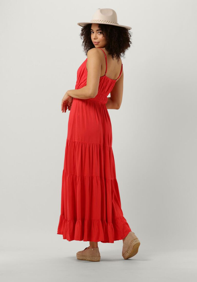 Y.A.S. rode y.a.s. maxi jurk yassirala sl ankle dress