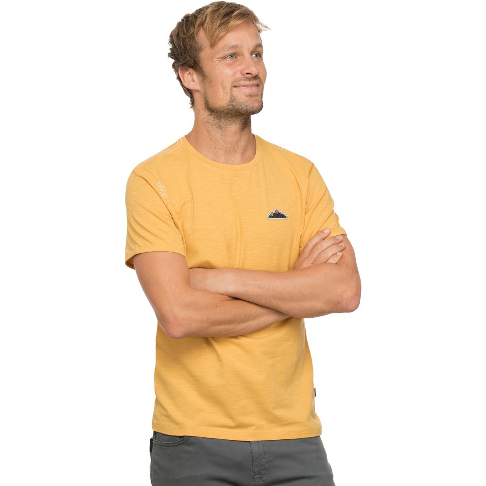 Chillaz Mountain Patch T-Shirt Herren gelb