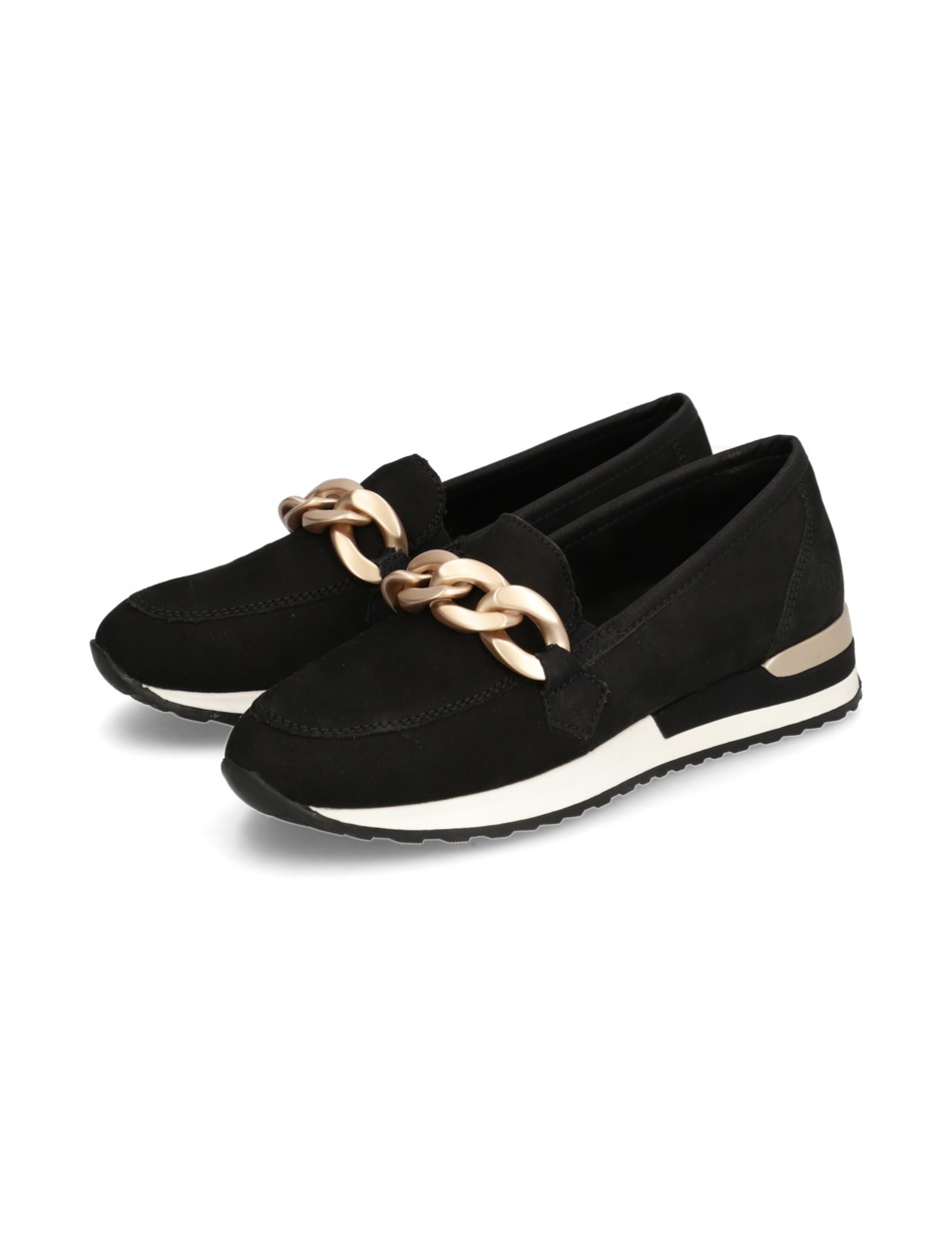 Veloursleder Slipper klassisch