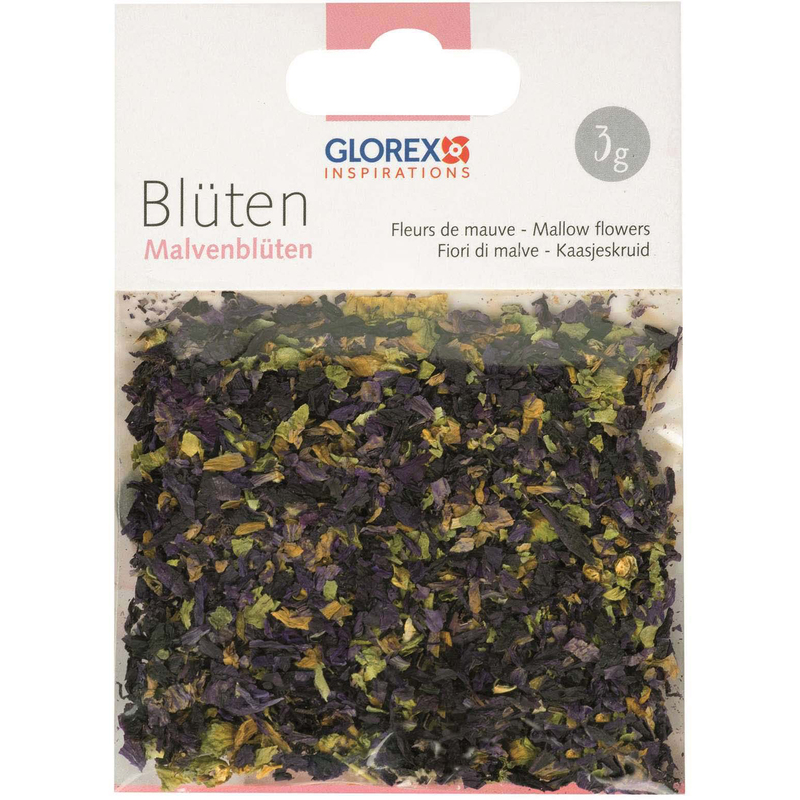 Glorex Malvenblüten, geschnitten, 3 g