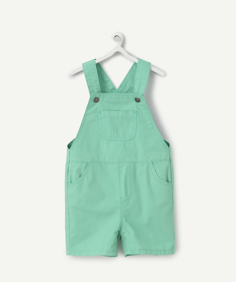 Salopette bébé garçon verte