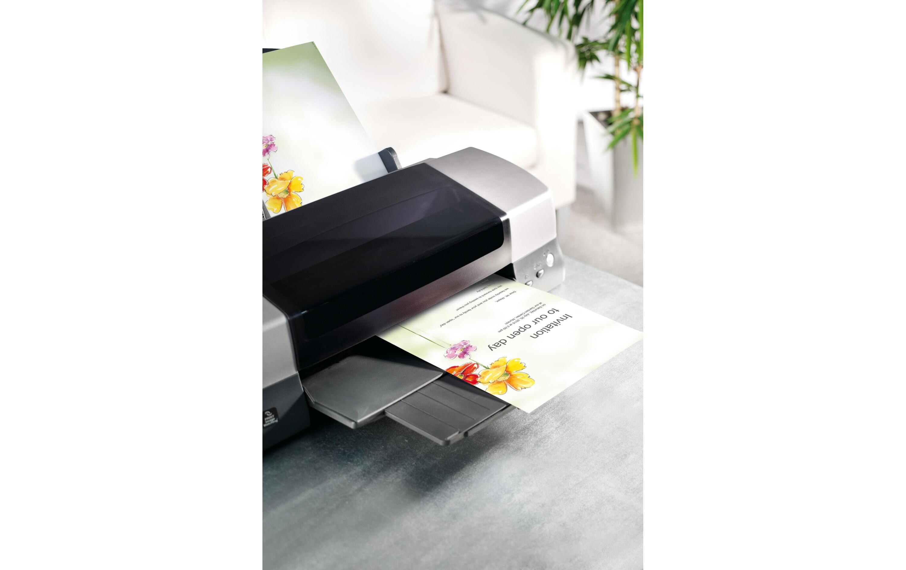 Motivpapier Spring Flowers A4, 50 BlattHochwertiges Briefpapier