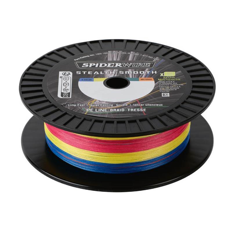 Tresse Spiderwire Stealth Smooth 8 - Multicolor - 600M