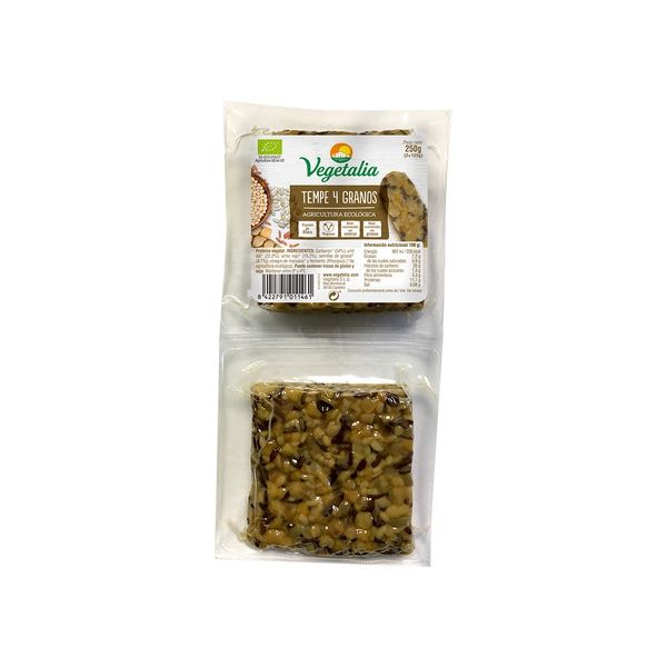 Vegetalia Bio Tempe 4 Grains 2 Unidades de 125g
