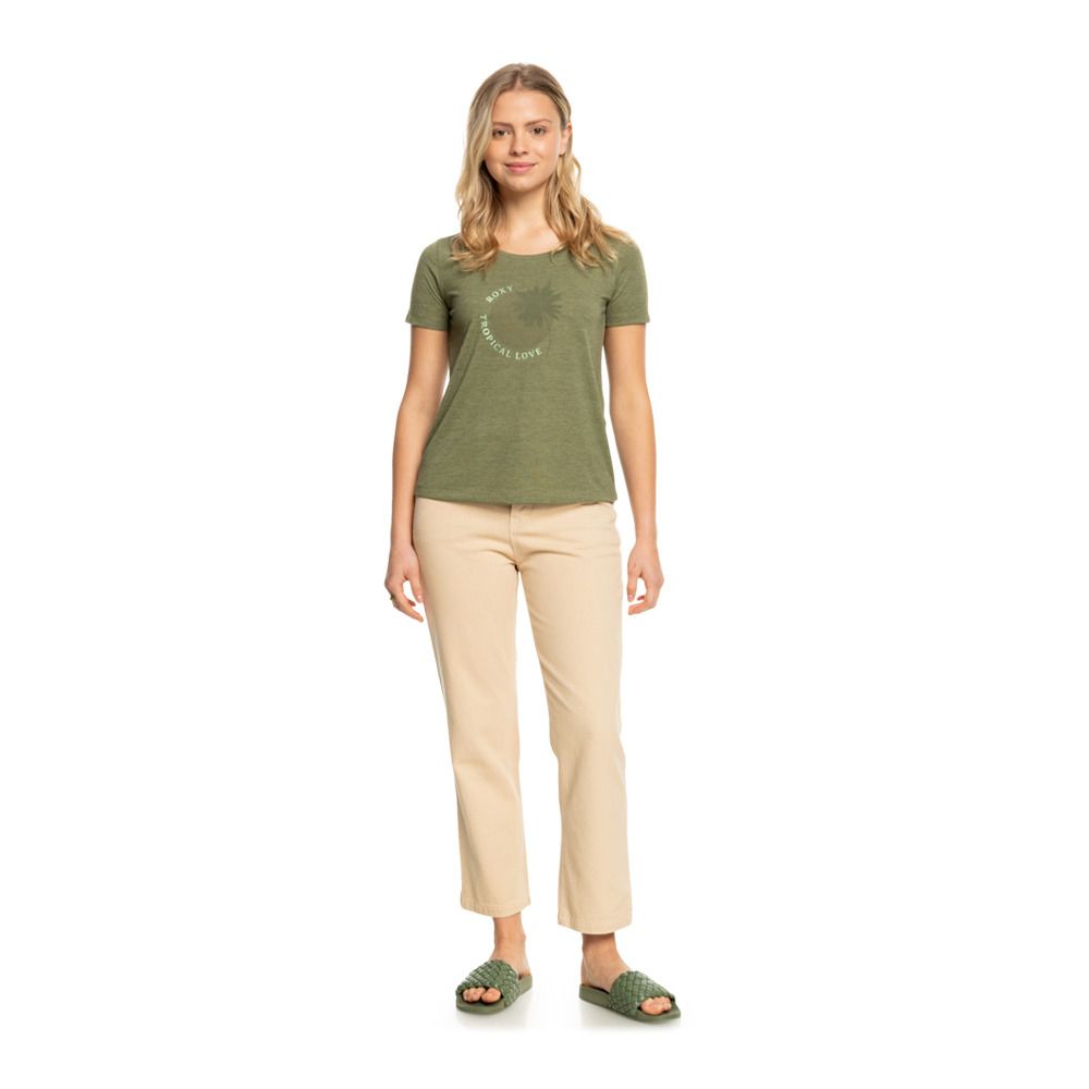 Roxy CHASING THE WAVE - Tee-shirt Femme loden green