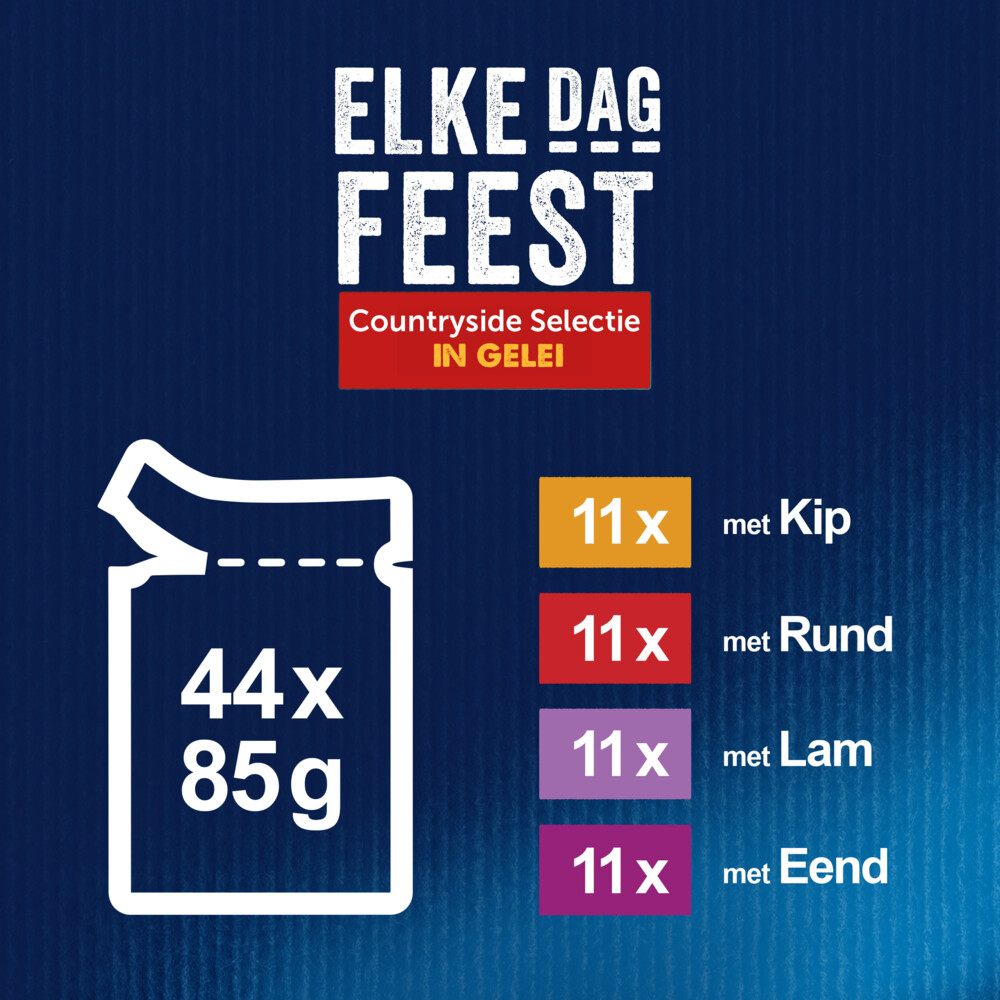 Felix Countryside Selectie Multipack44 x 85 gr