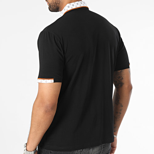 Polo Manches Courtes Noir