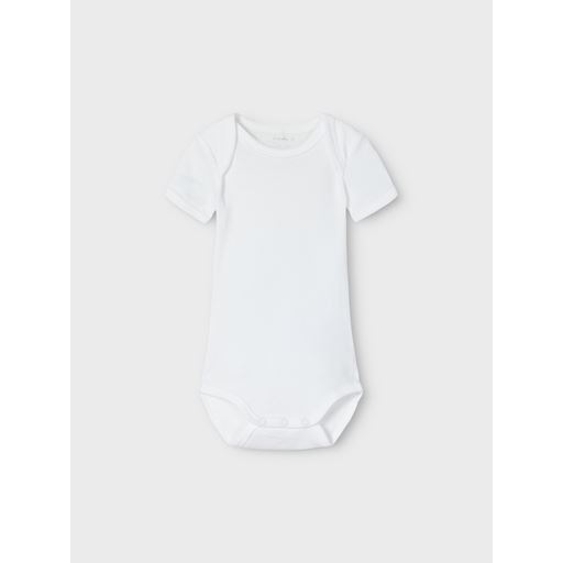 Name It 3-pak Body, Bright White, 56 cm