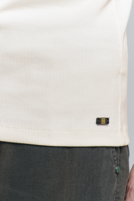NO-EXCESS beige heren t-shirt