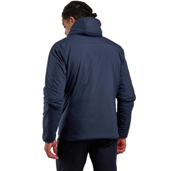 Doudoune randonnée MONTANE FIREBALL HOODIE ECLIPSE BLUE