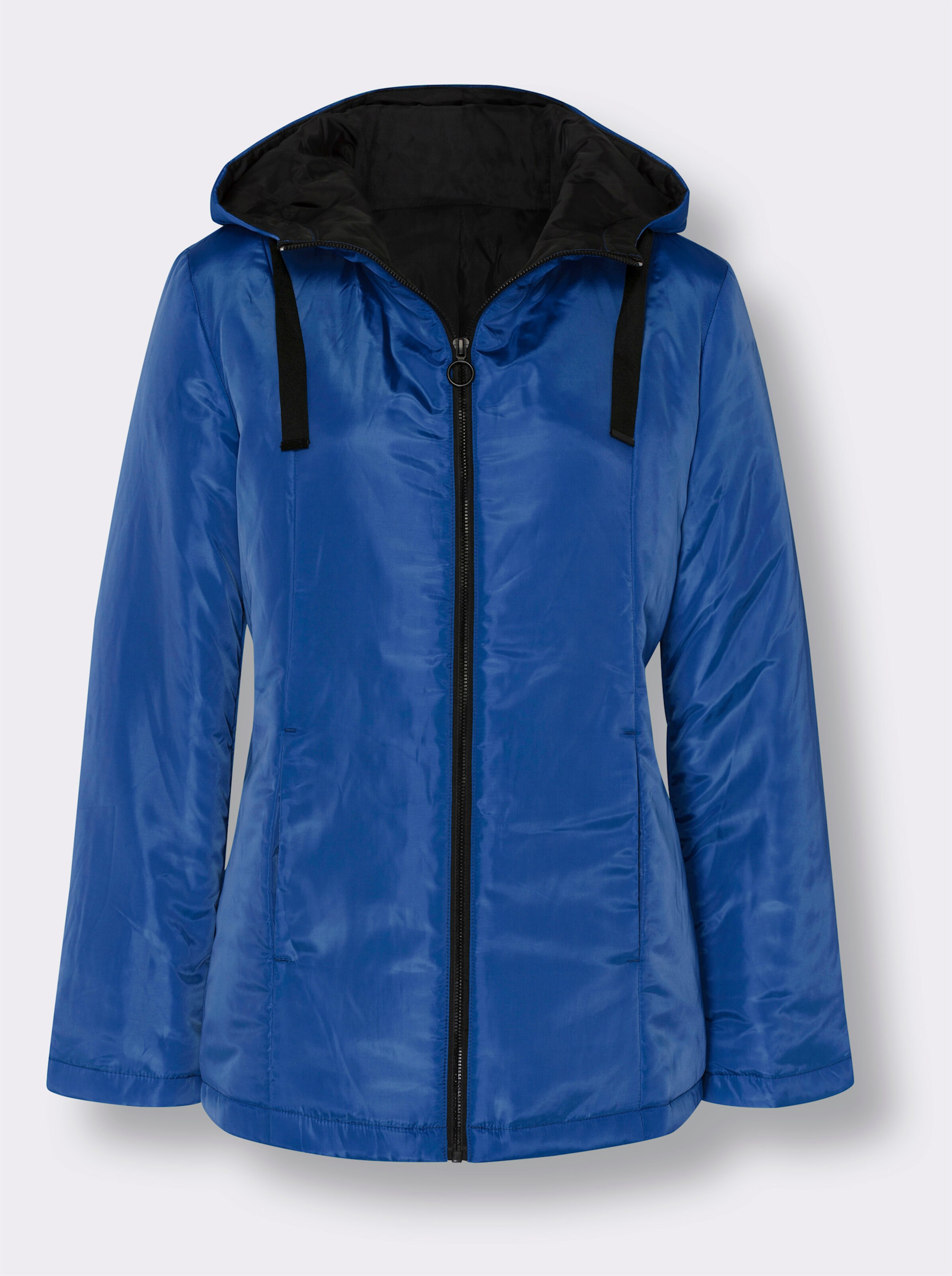 Jacke mit Kontrast-Akzenten