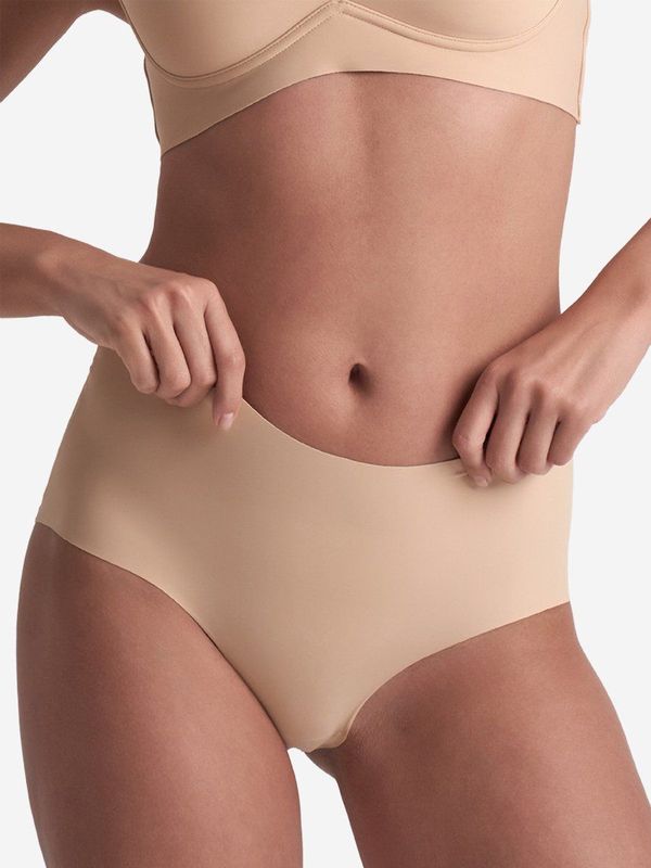 Bye Bra - Invisible High Brief - Nude en Zwart - Set van 2