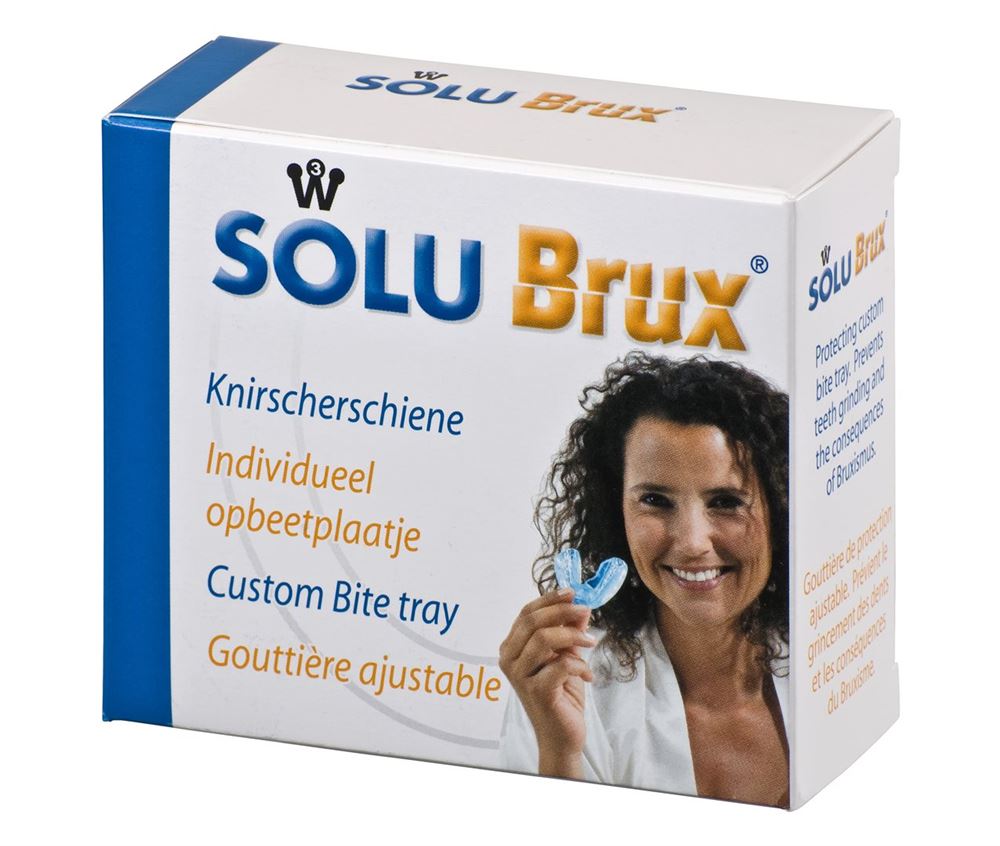 SOLUBRUX Knirscherschiene transparent 1 Stk