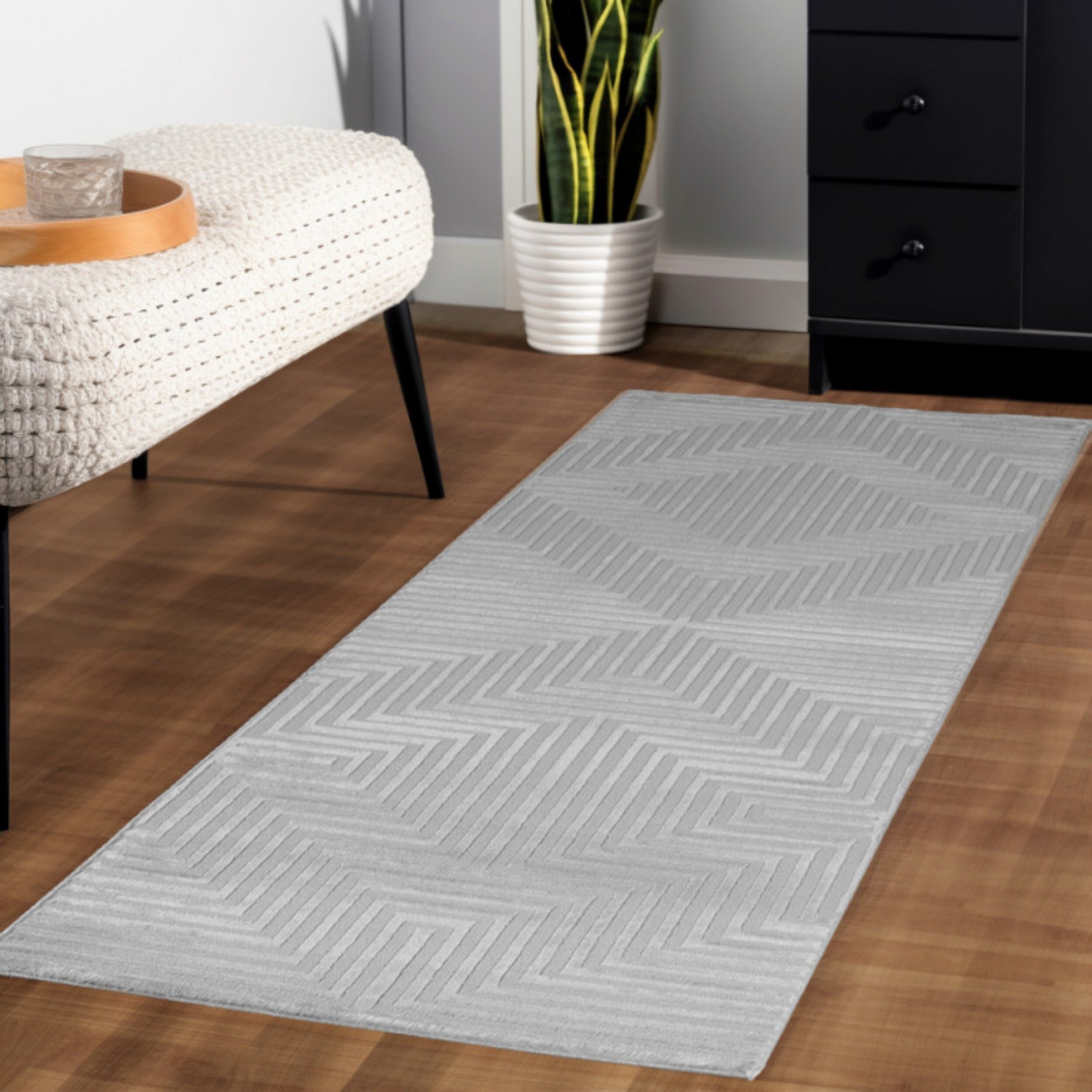 Teppich Wohnzimmer Kurzflor Skandinavische Stil Teppich, Einfarbig