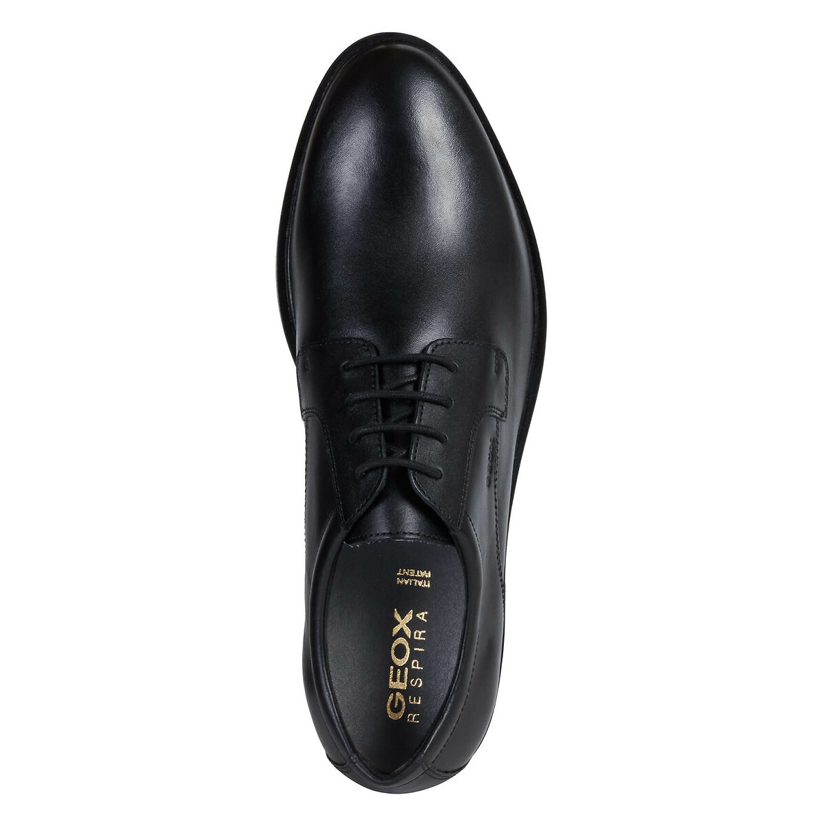 GEOX<br>Sapatos derby respiráveis em couro Gladwin