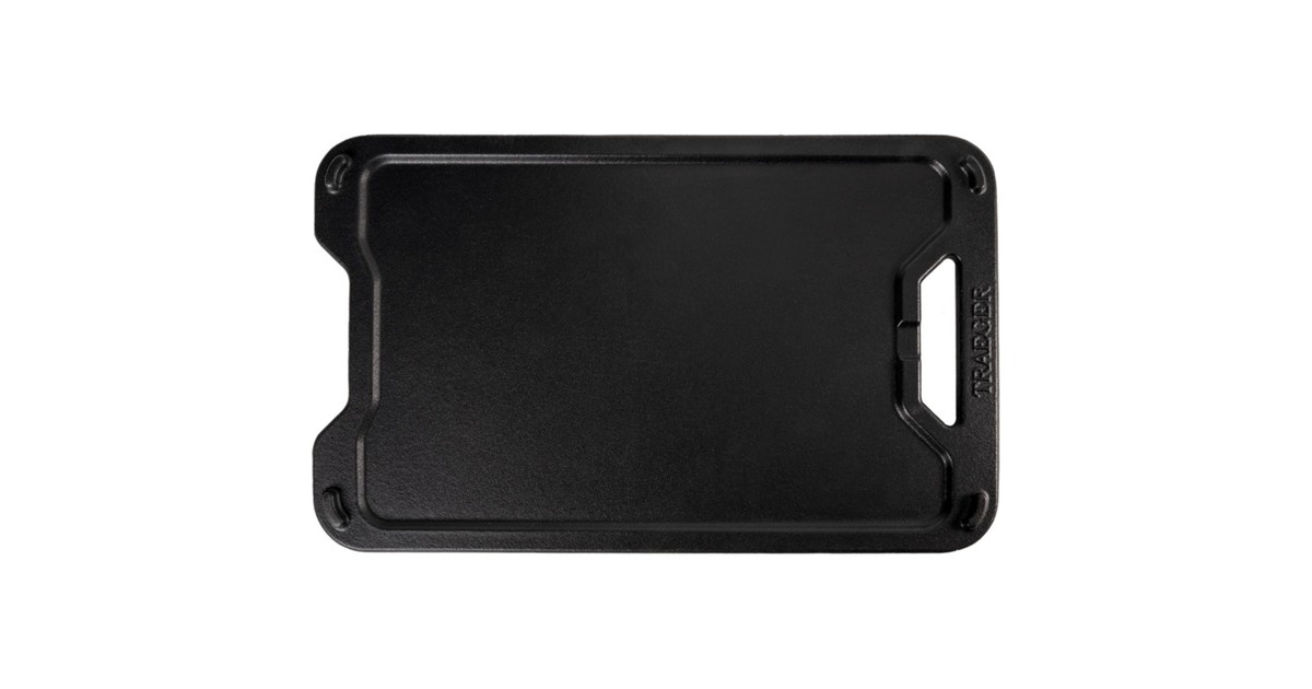 TraegerModiFIRE Reversible Cast Iron Griddle grillplaat  (Zwart)
