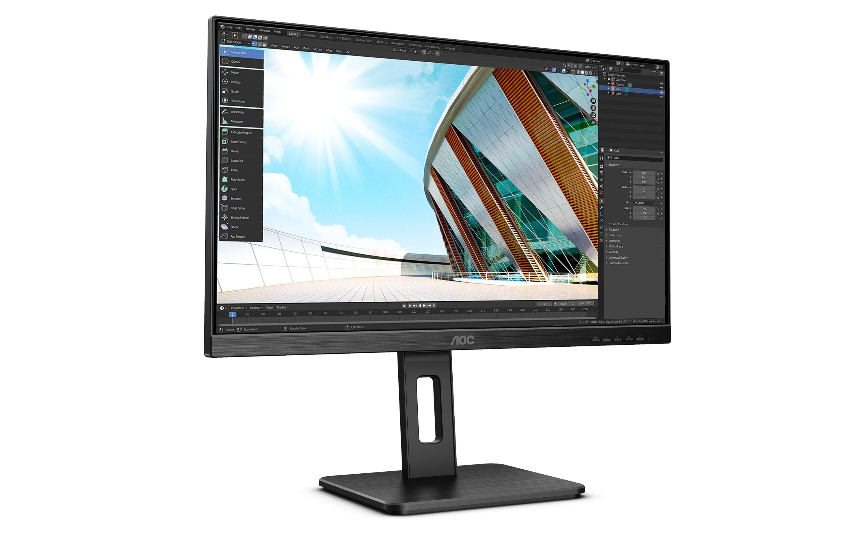 Monitor Q24P2Q<br>Ergonomischer 23.8