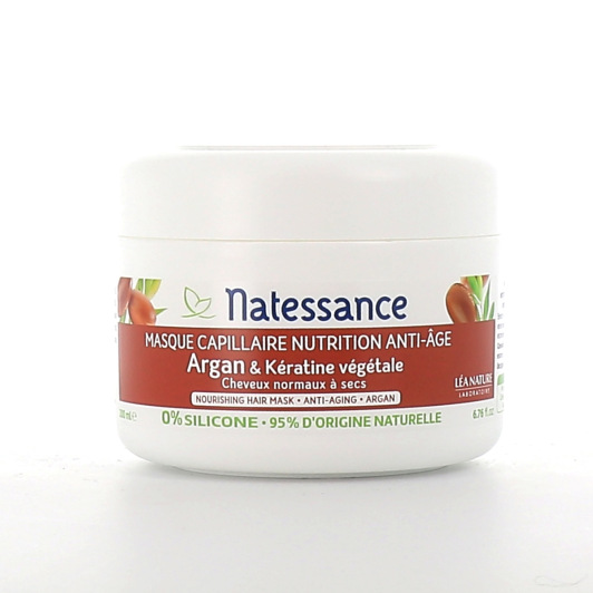 Masque capillaire nutrition anti-âge Natessance