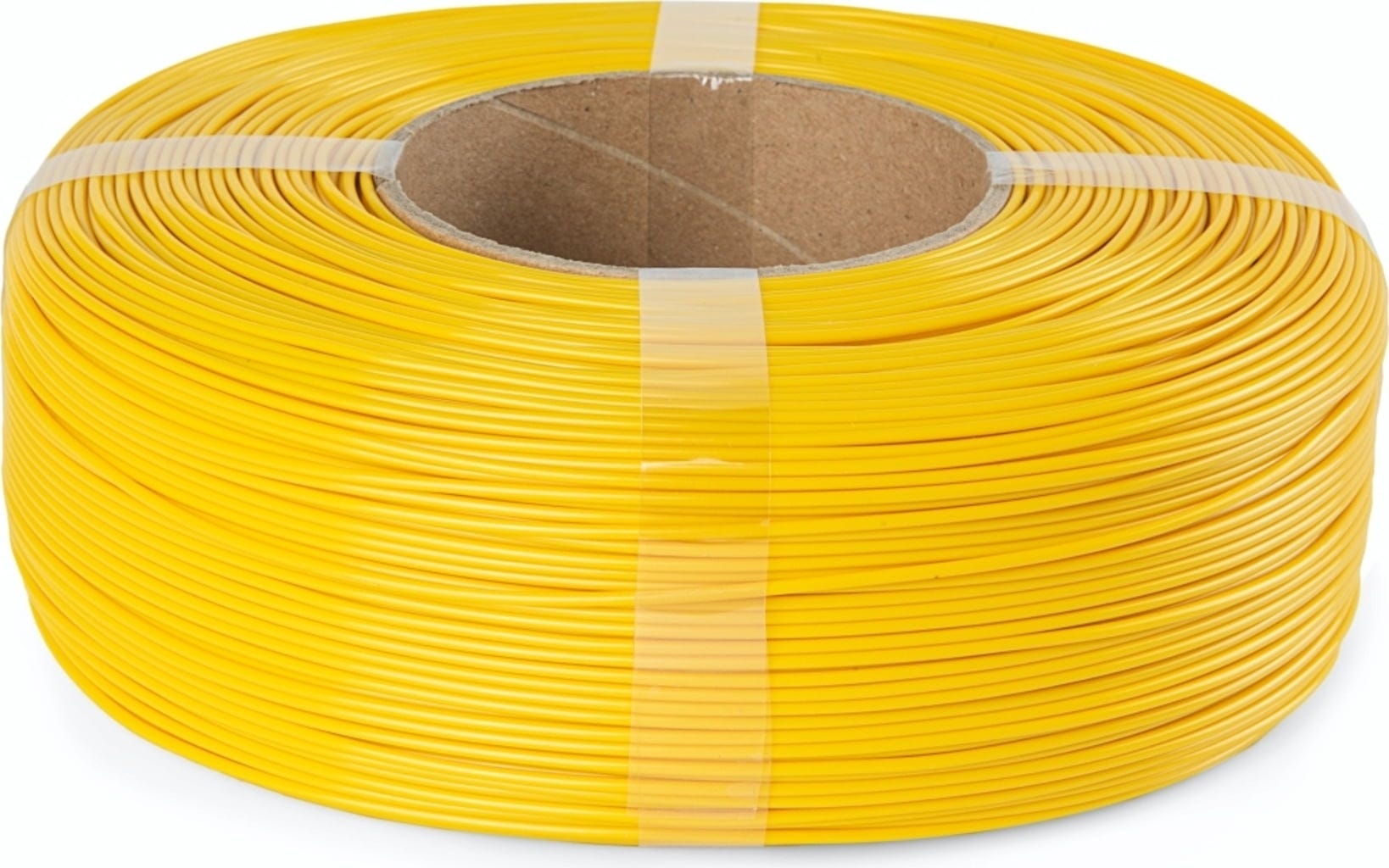 Spectrum  ReFill RPETG Signal Yellow, 1,75 mm / 1000 g    Recyceltes PETG Material ohne Spule in Signal Yellow