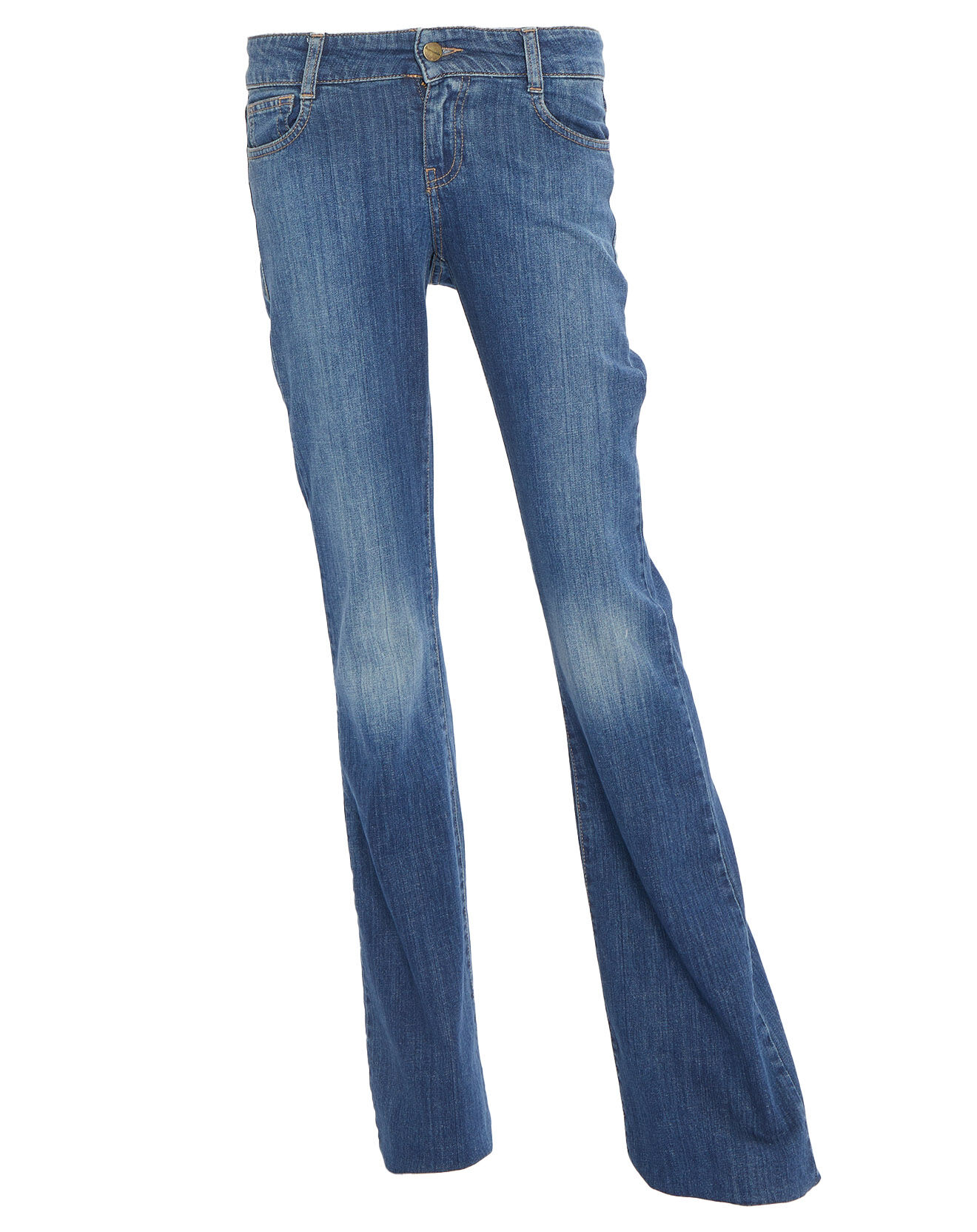 Acquaverde Jean flare Adriana bleu