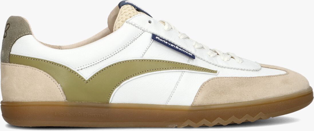 witte floris van bommel lage sneakers sfm-10224 de zaler