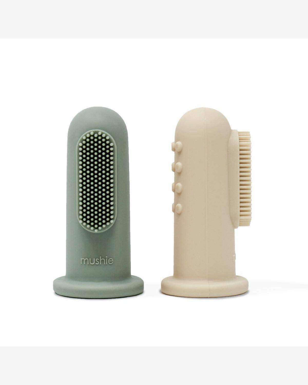 Fingertannbørste til Baby 2pk – Silikon