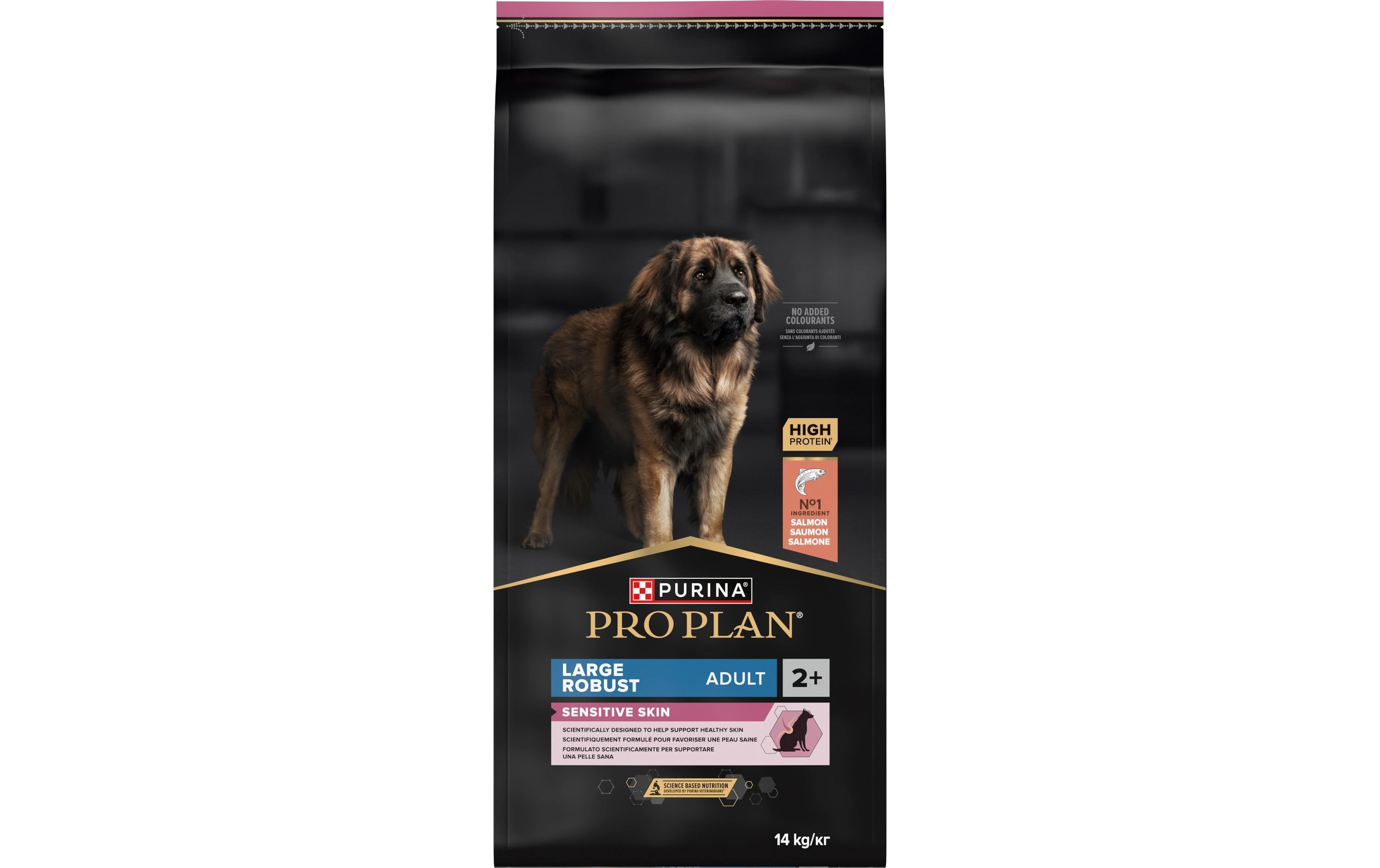 Trockenfutter L Robust Adult Sensitive Skin Lachs, 14 kgAlleinfutter mit grosse Hunde
