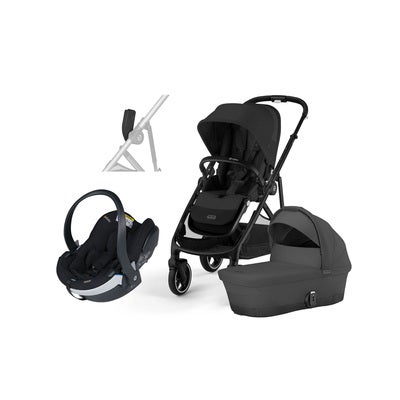 Cybex GAZELLE S Duovogn inkl. BeSafe iZi Go Modular X2, Moon Black/Black