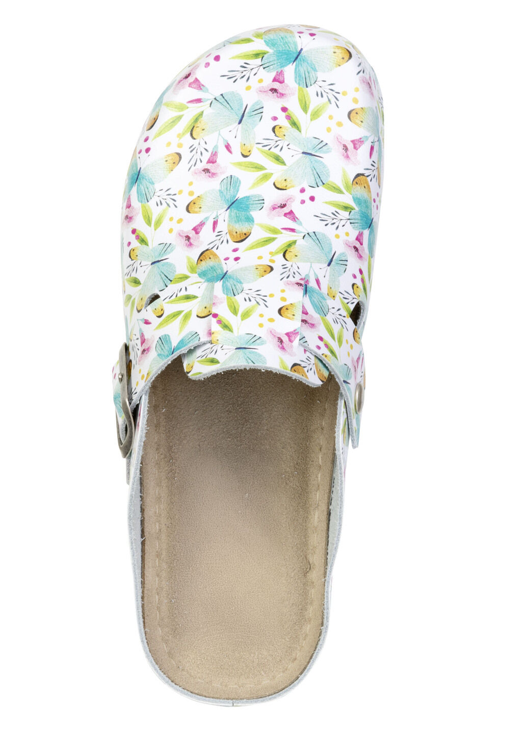 Klassische Damen-Clogs, mit anatomisch, gepolstertem Fussbett