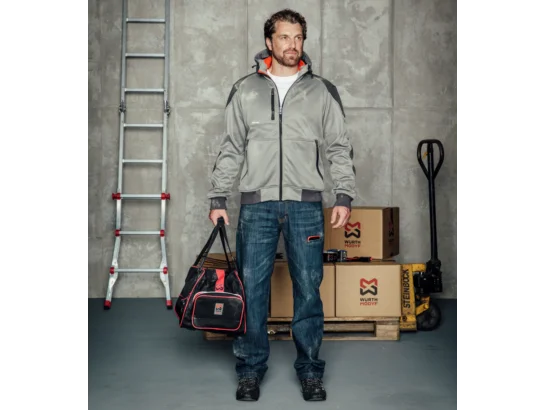 Softshell de travail Würth MODYF Pegasus grise