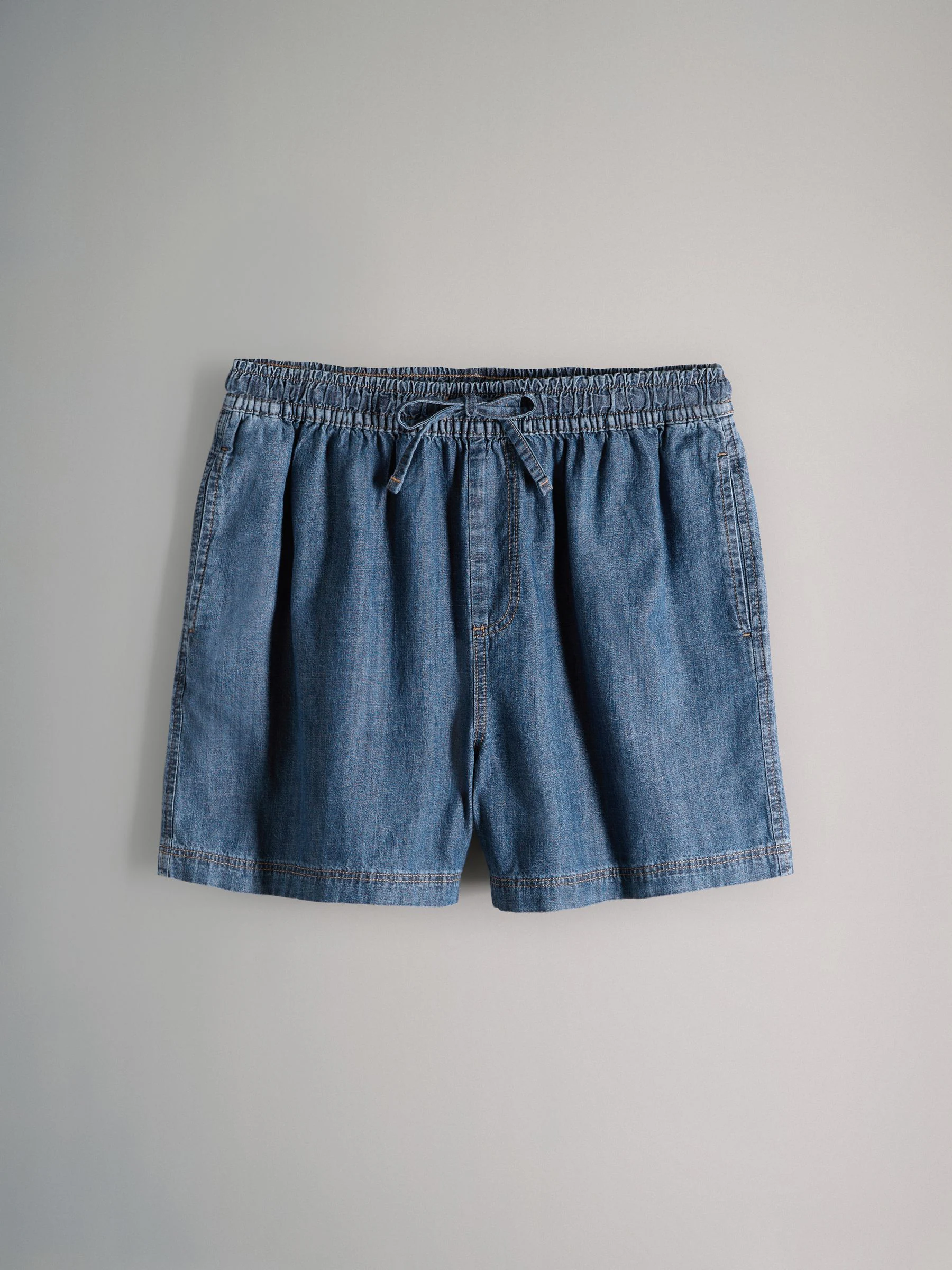 The Set 2 Pack Pull On Denim Shorts